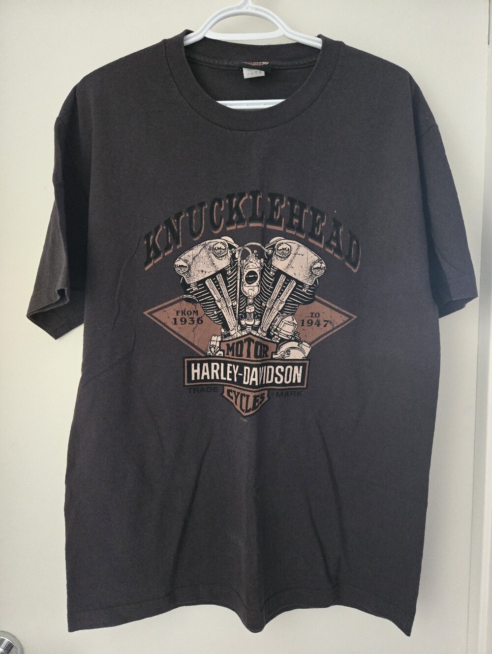 Mens Knucklehead Harley-Davidson TShirt - L